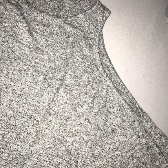 GREY SHOULDER CUT OUT SWEATER - Picture 2 of 4